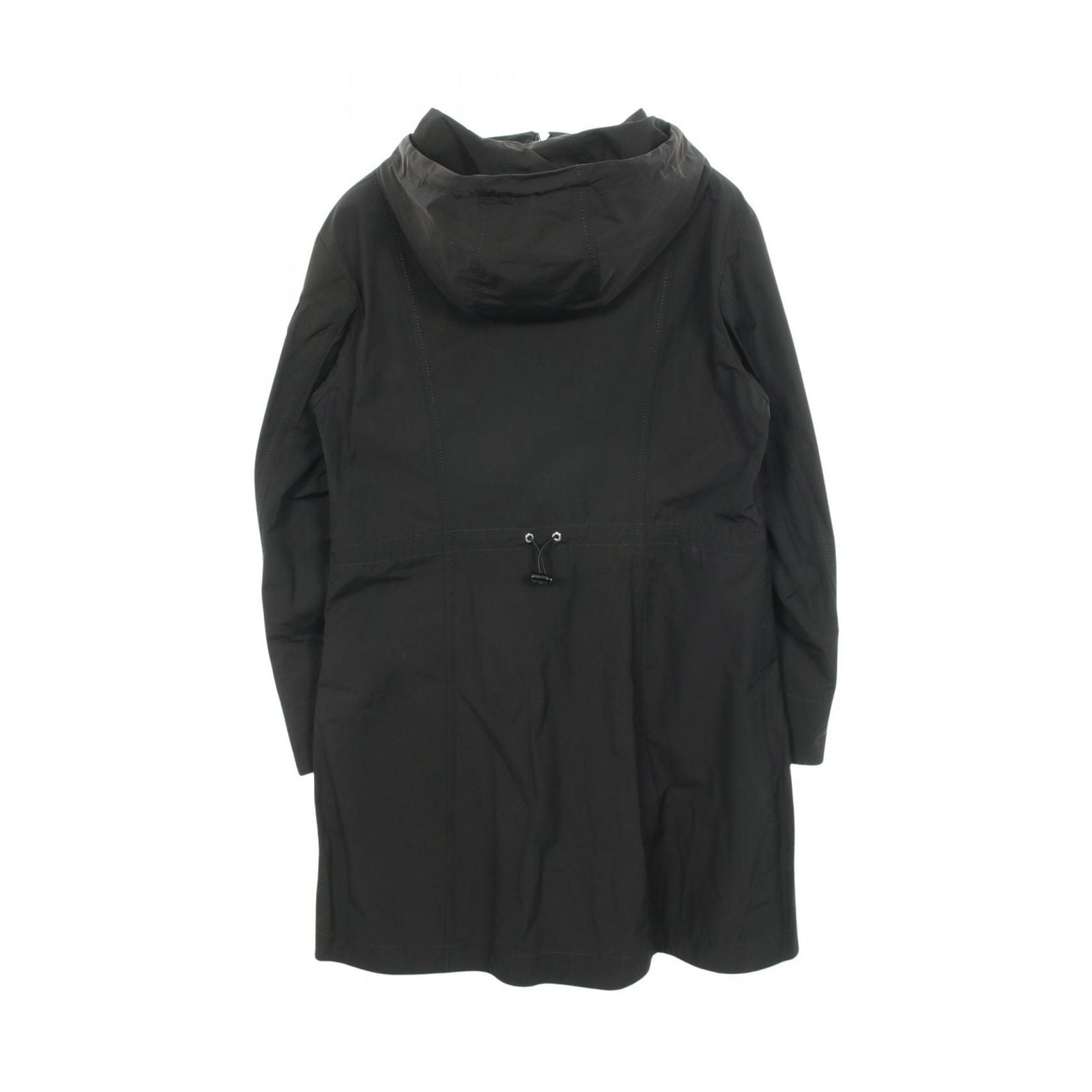 Moncler Laerte Hooded Black Long Hoodie — view 2