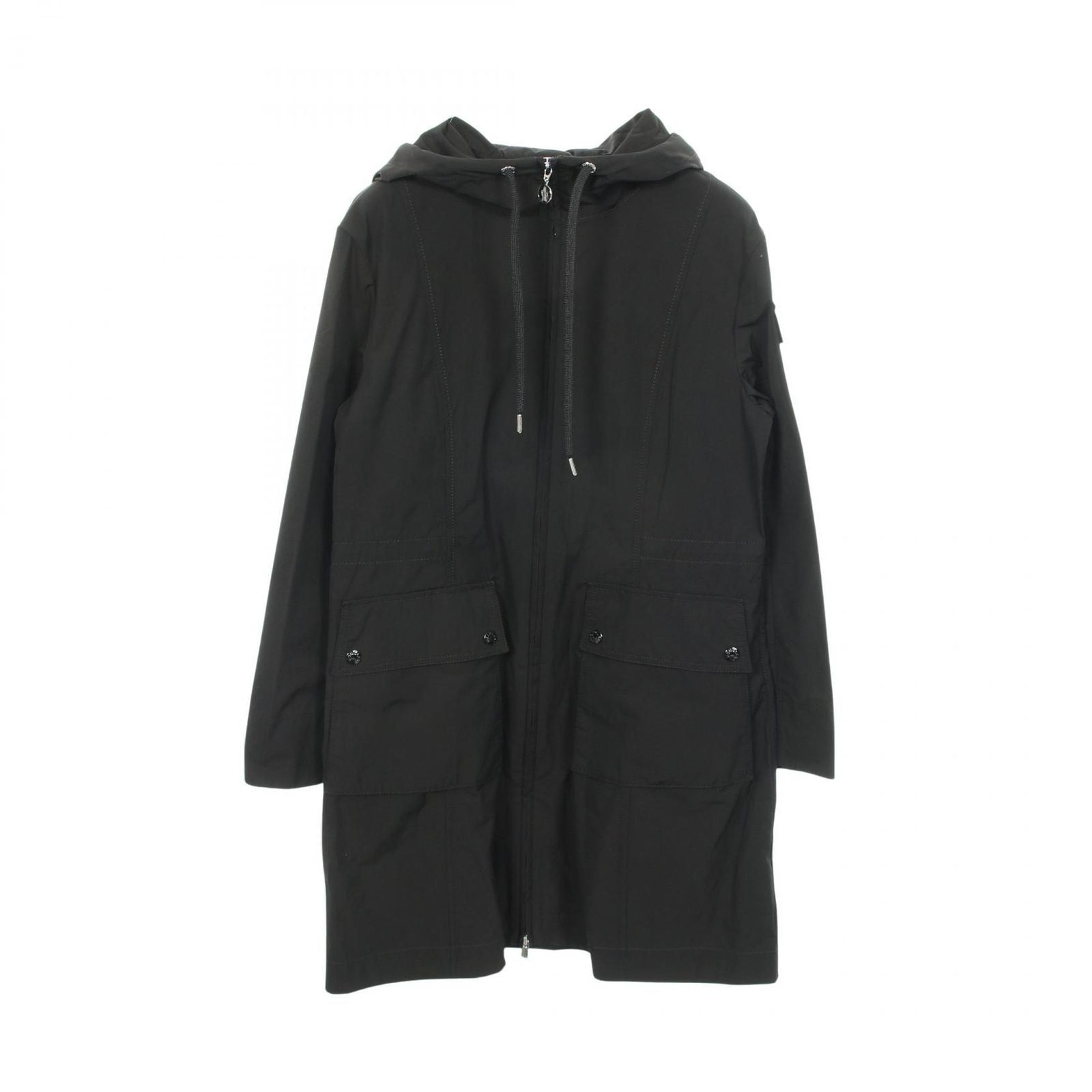 Moncler Laerte Hooded Black Long Hoodie