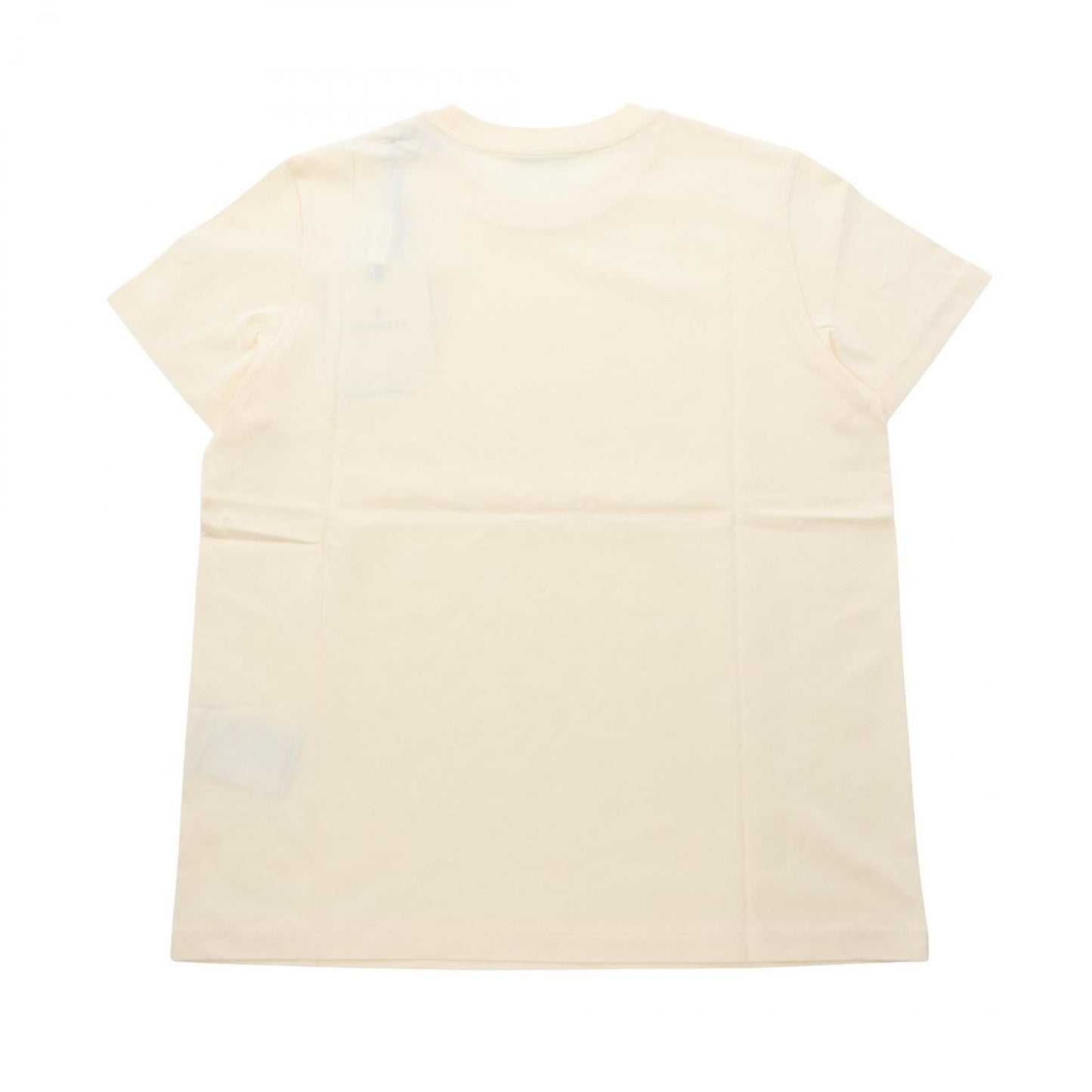 Moncler Short Sleeve T-Shirt White Cotton — view 2
