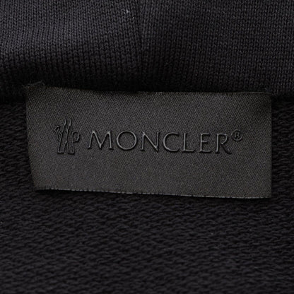 Moncler Hoodie Black Cotton Sweatshirt — view 3