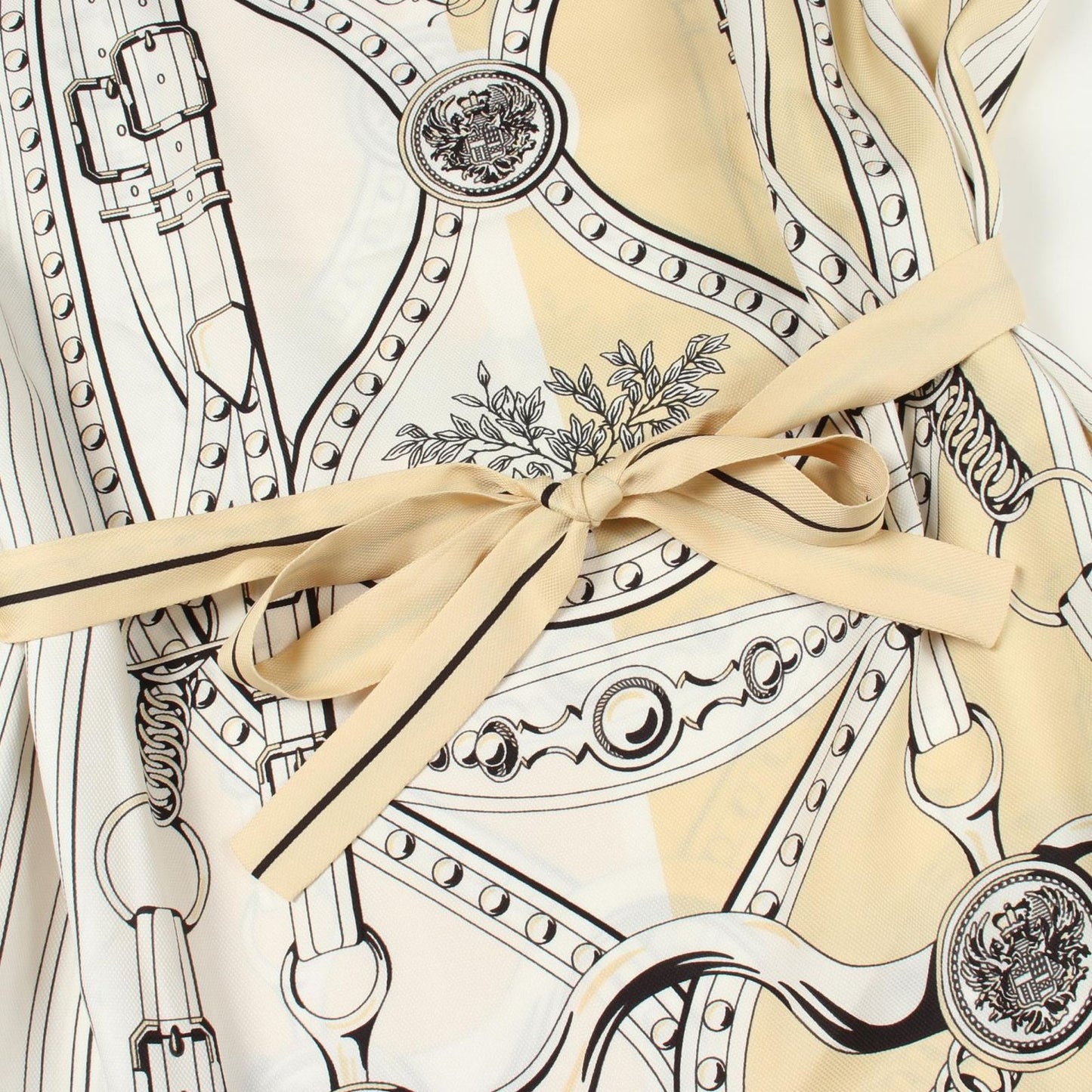 Hermes Dress Twill Rene Grand Tralala Silk — view 5