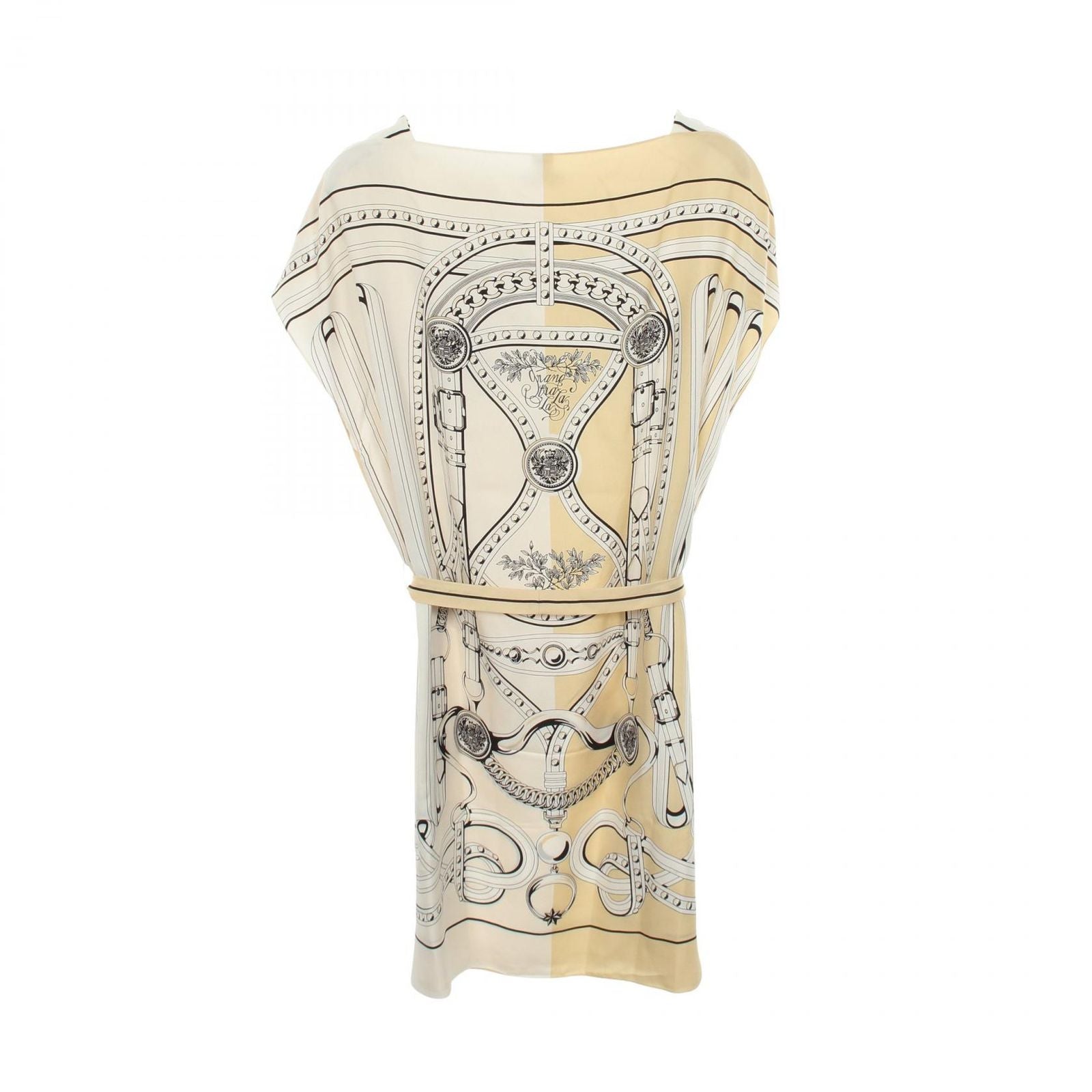 Hermes Dress Twill Rene Grand Tralala Silk — view 2