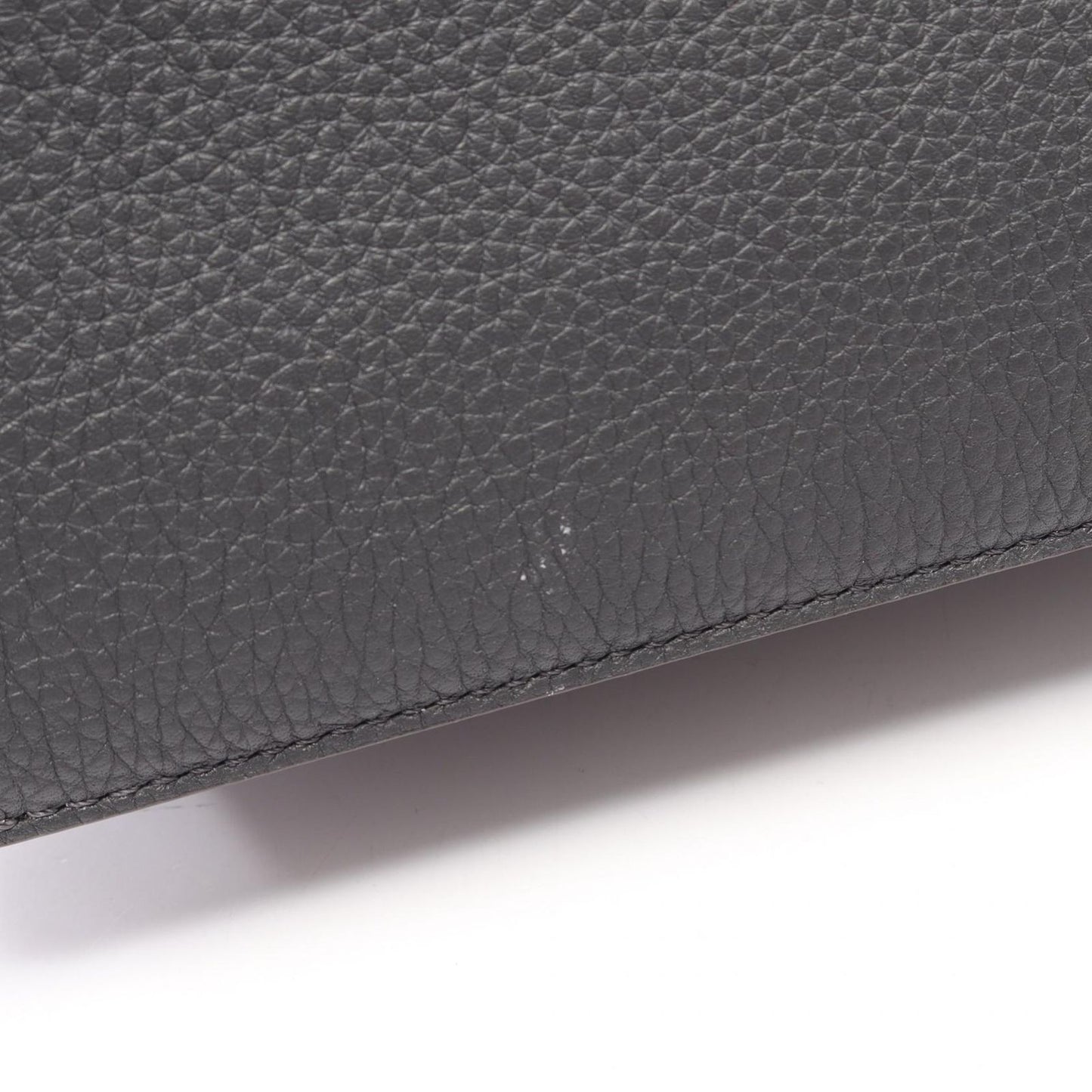 Fendi Handbag Peekaboo ISeeU Small 2-Way Charcoal Gray Leather — view 8