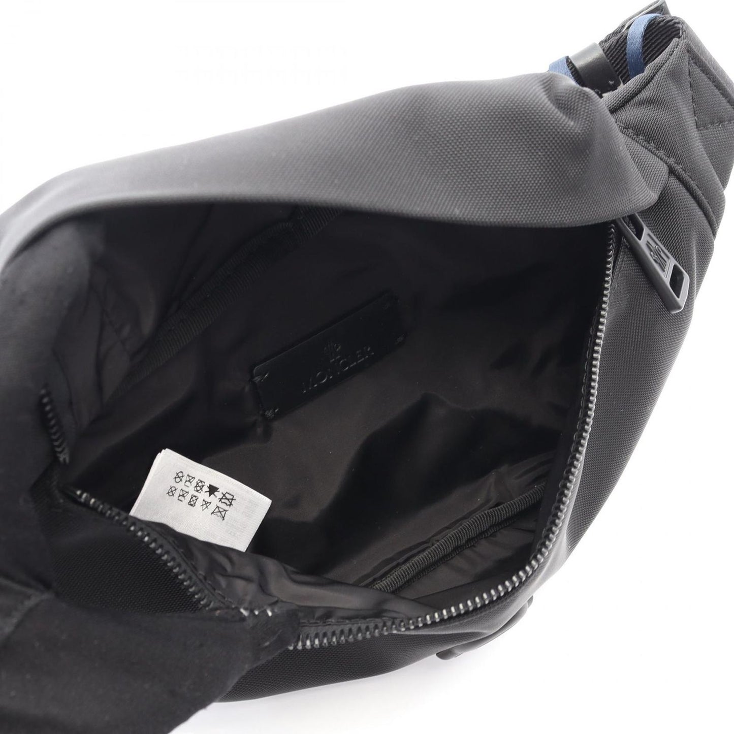 Moncler Waist Bag Durance Small Black Nylon Leather — view 3