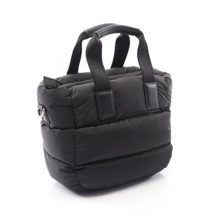 Moncler Tote Mini Caradoc 2-Way Black Nylon Leather — view 2