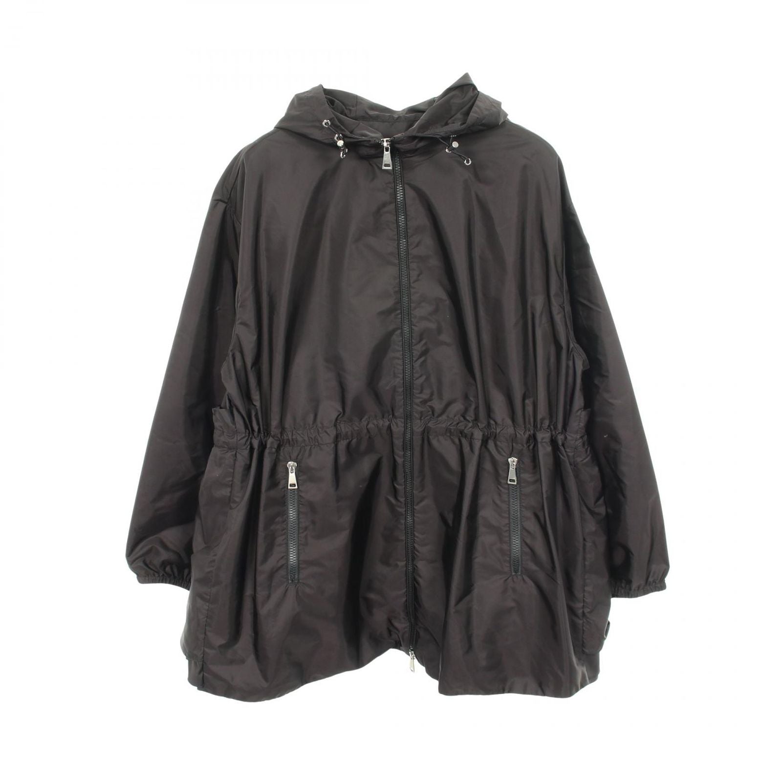 Moncler Nylon Jacket Wete Hooded Flare