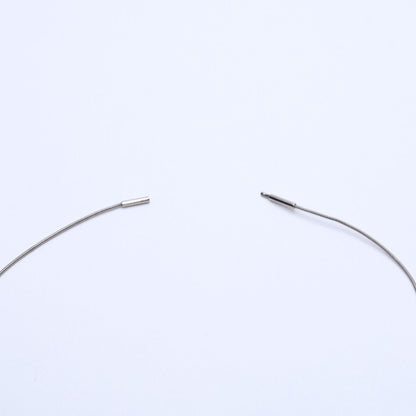 Hermes Cage D'h Cube Wire Necklace Silver — view 6