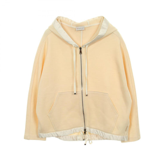 Moncler Hoodie Wool Ivory