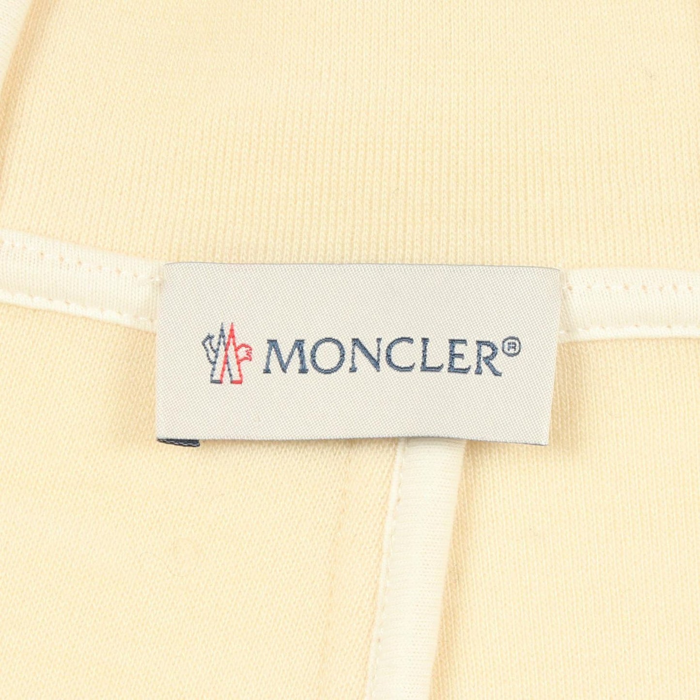Moncler Hoodie Wool Ivory — view 3