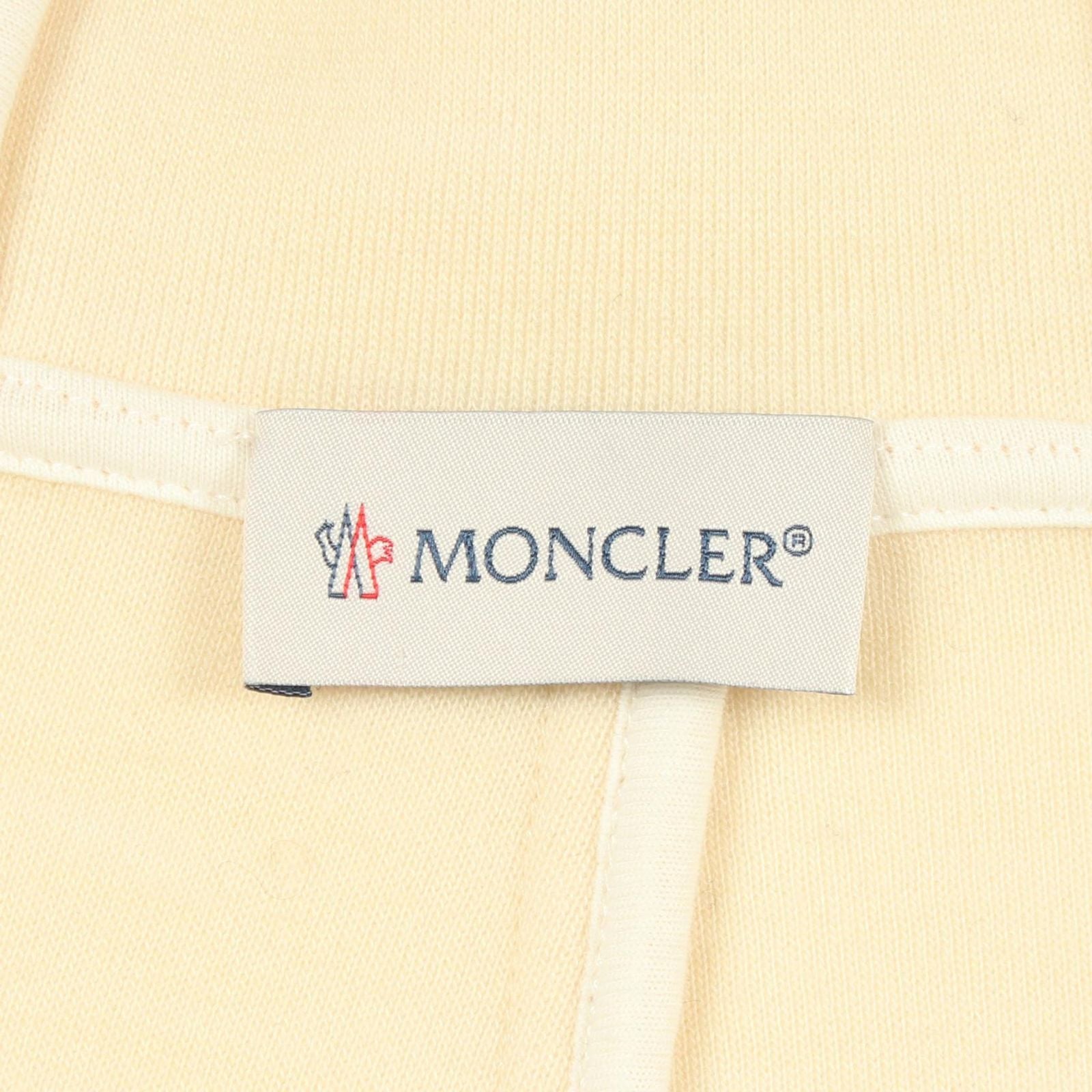 Moncler Hoodie Wool Ivory — view 3