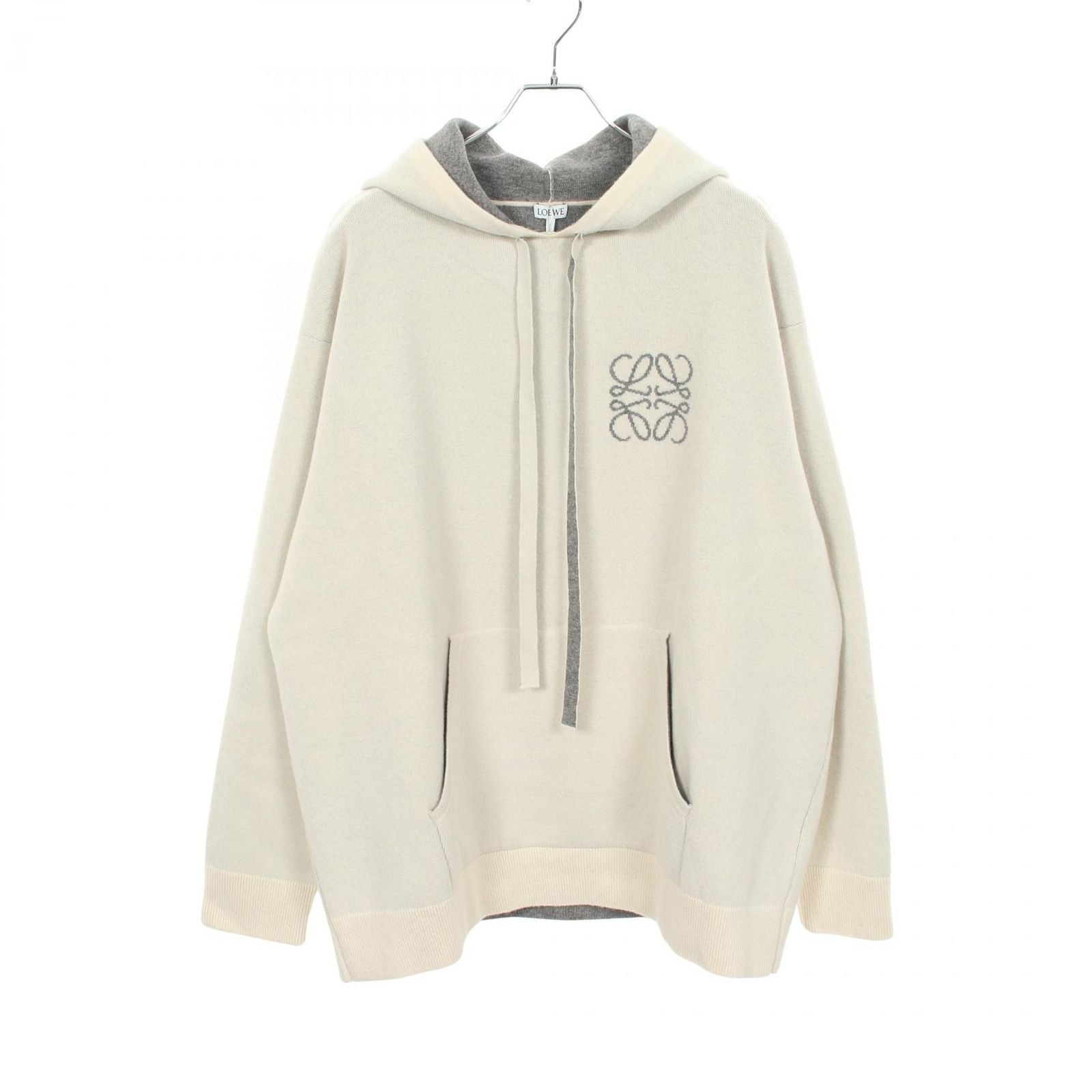 Loewe Hoodie Anagram Knit Wool