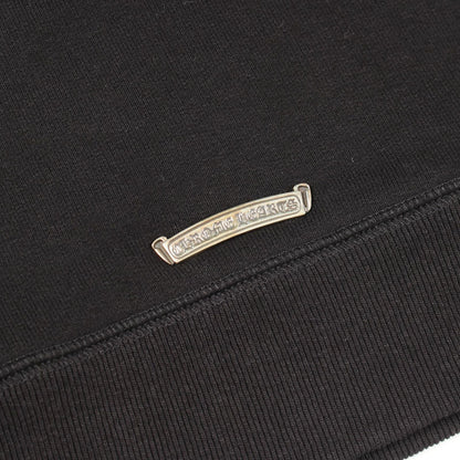 Chrome Hearts Hoodie Not CH Logo Black Cotton Pullover — view 6