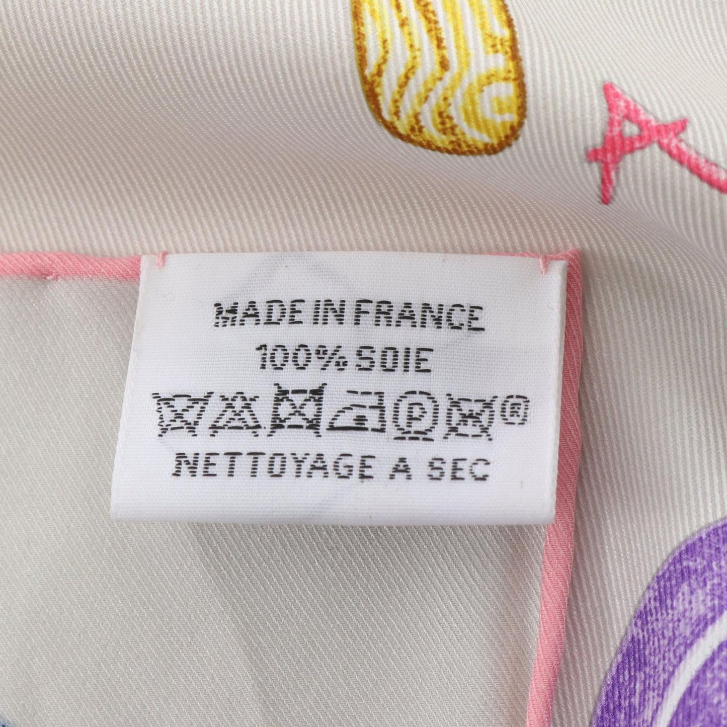 Hermes Scarf Carre 70 Funny Ice Cream Silk — view 3