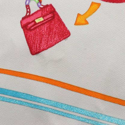 Hermes Scarf Carre 70 Funny Ice Cream Silk — view 5