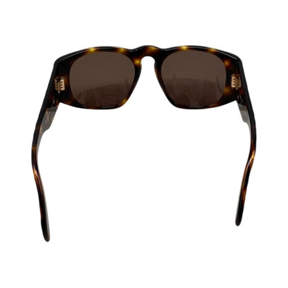 Chanel Sunglasses Quilted CC Logo Tortoiseshell Pattern Brown Gold Eyewear — view 4