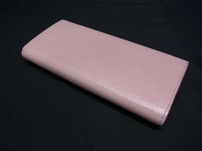 Celine Wallet Large Flap Pink Leather Bifold — view 2