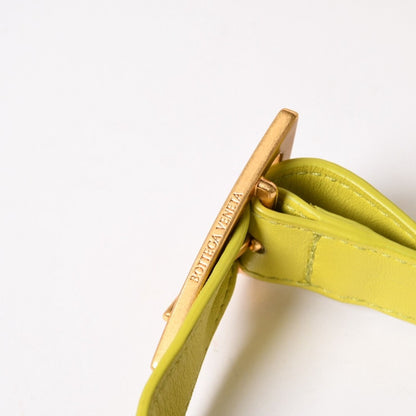 Bottega Veneta Padded Cassette Shoulder Bag Lime Green — view 8