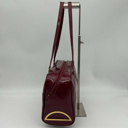 Dior Trotter Patent Mini Boston Shoulder — view 4