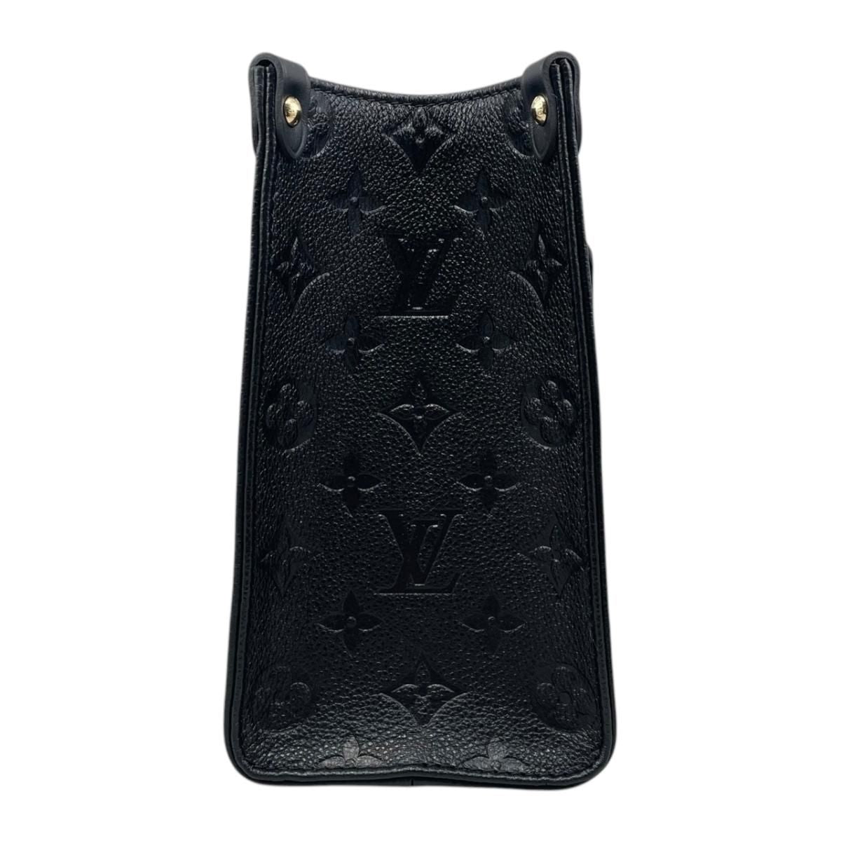 Louis Vuitton Shoulder Bag On The Go PM Monogram Empreinte Noir Black — view 4