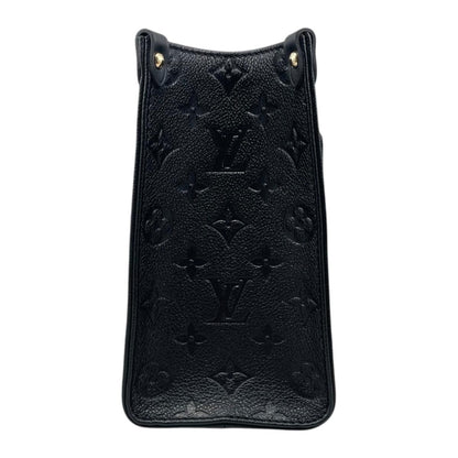 Louis Vuitton Shoulder Bag On The Go PM Monogram Empreinte Noir Black — view 4
