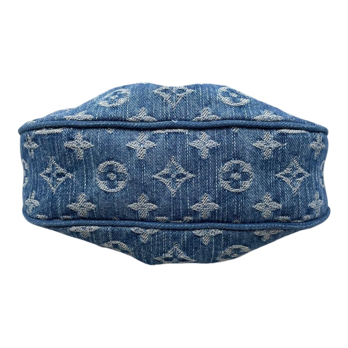 Louis Vuitton Handbag Pochette Bare Monogram Denim Blue — view 5
