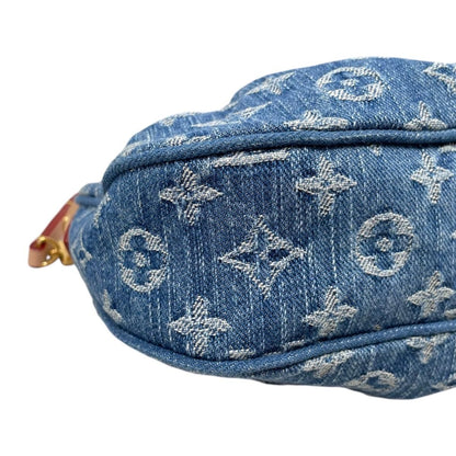 Louis Vuitton Handbag Pochette Bare Monogram Denim Blue — view 6