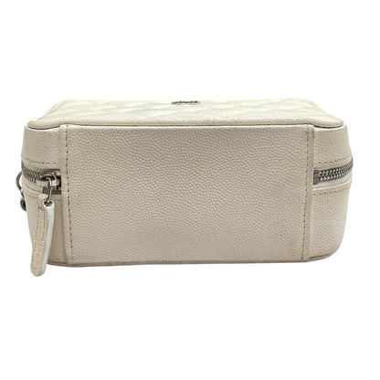 Chanel Quilted Mini Camera Bag White — view 5
