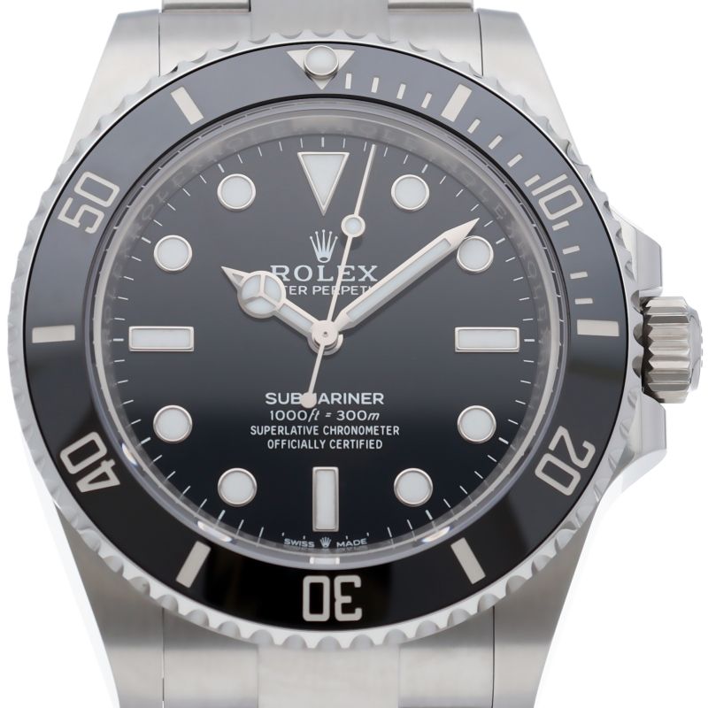 Rolex Submariner Watch Box SS Black