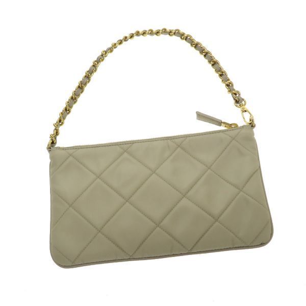 Prada Quilted Chain Pouch — view 3
