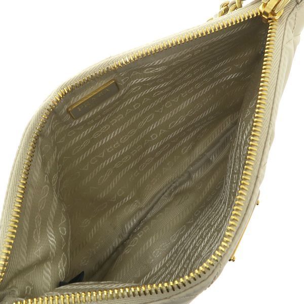 Prada Quilted Chain Pouch — view 2