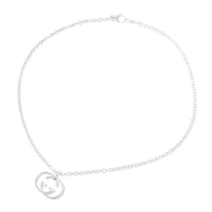 Gucci Interlocking Necklace Silver