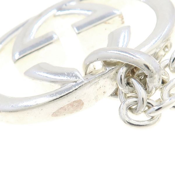 Gucci Interlocking Necklace Silver — view 3