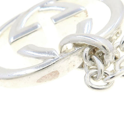 Gucci Interlocking Necklace Silver — view 3