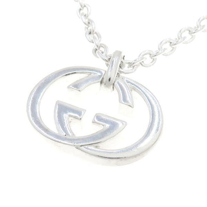 Gucci Interlocking Necklace Silver — view 2
