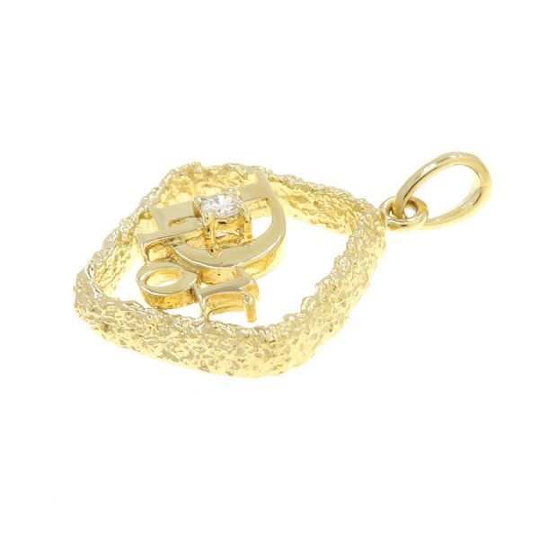 Dior Logo Pendant Diamond — view 2