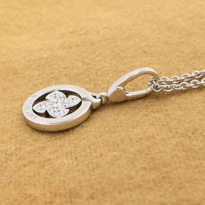 Bvlgari Tondo Windmill Diamond Charm Necklace — view 2