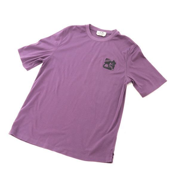 Hermes T-Shirt Purple — view 3
