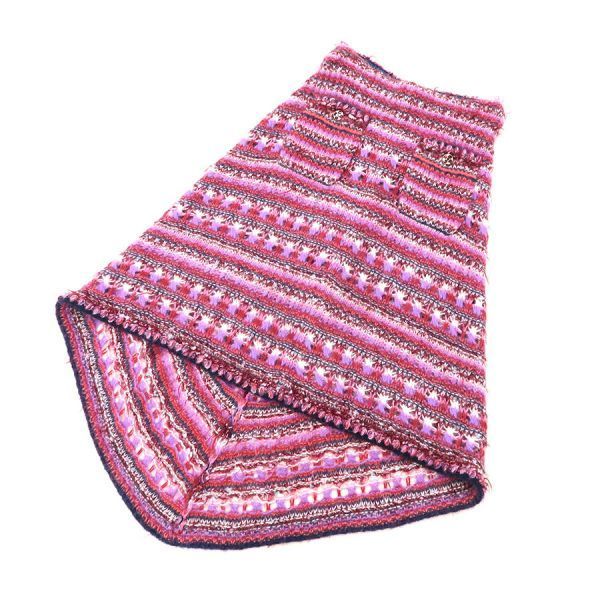 Chanel Skirt Burgundy — view 4
