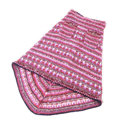 Chanel Skirt Burgundy — view 4