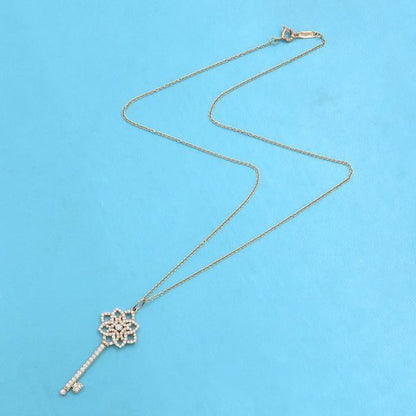 Tiffany & Co Wo Bunki Diamond Charm Necklace — view 4