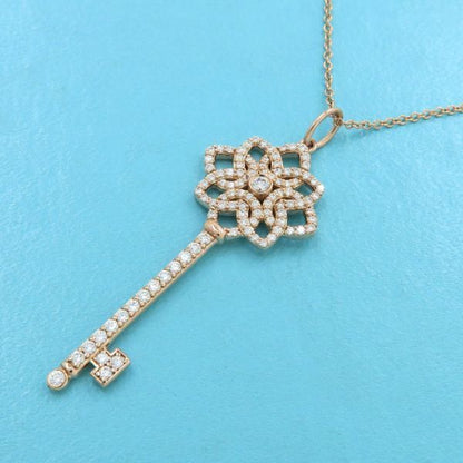 Tiffany & Co Wo Bunki Diamond Charm Necklace