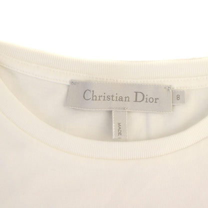 Dior T-Shirt Short Sleeve Crew Neck Logo 8 White — view 4