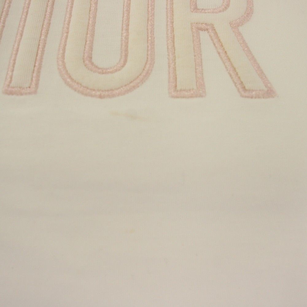 Dior T-Shirt Short Sleeve Crew Neck Logo 8 White — view 8