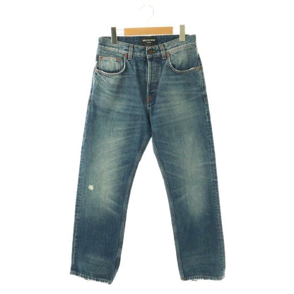 Balenciaga Denim Jeans 29 Hem Damage Processing
