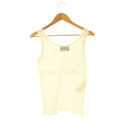 Gucci Logo Mesh Tank Top Off White Multicolor DO — view 2
