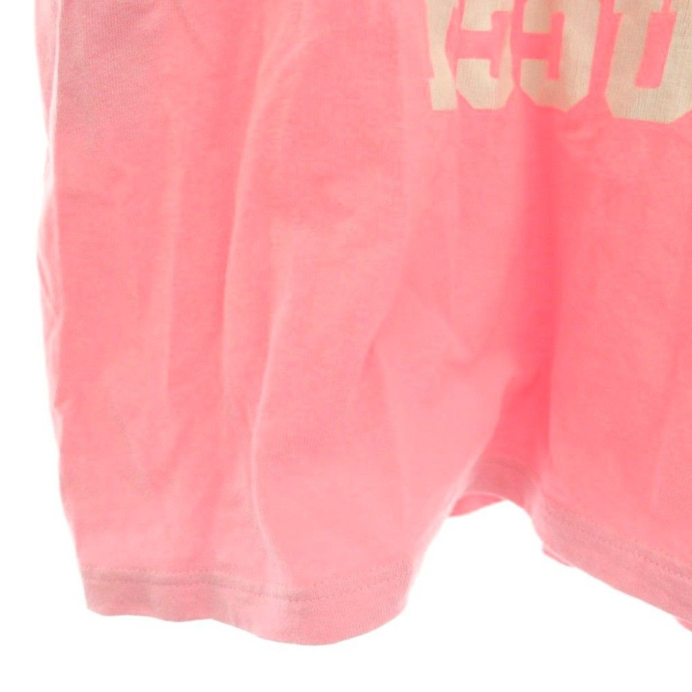 Gucci T-Shirt Oversize Print Short Sleeve Xxs Pink YM — view 5