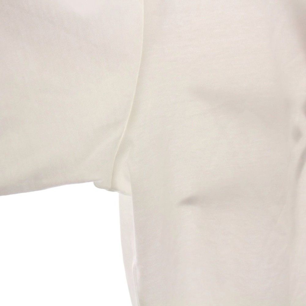 Moncler T-Shirt Short Sleeve M White Graphic Print YM — view 3