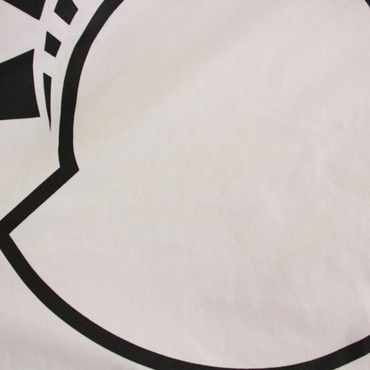 Moncler T-Shirt Short Sleeve M White Graphic Print YM — view 5