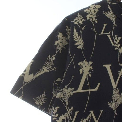 Louis Vuitton LV Leaf Discharge T-Shirt Short Sleeve Crew Neck Logo All Over — view 5