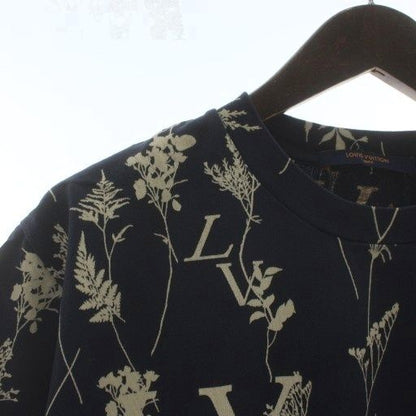 Louis Vuitton LV Leaf Discharge T-Shirt Short Sleeve Crew Neck Logo All Over — view 4